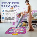 Touch Play Electronic Dance Pad With Led Lights For 3 4 5 6 7 8 9 Year Old Kids