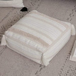 Braided Handwoven Casual Ottoman Pouf Cover