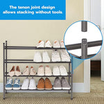 Expandable Shoe Rack for Entryway