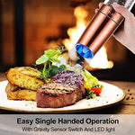 Battery Powered Gravity Electric Pepper Grinder With Led Light