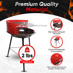 Barbecue 14 Inch Portable Charcoal Grill