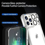 Oretech Designed For Iphone 13 Pro Max Case With 2 X Tempered Glass Screen Protector Camera Lens Protector For Iphone 13 Pro Max Cover Hard Pc Soft Tpu Clear Case For Iphone 13 Pro Max Cover 6 7Clear