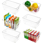 Food Storage Bins with Handle for Refrigerator