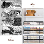 Under bed Storage Containers With Durable Handles For Clothes, Bedding and Toys