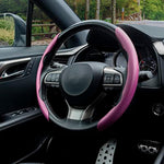 Universal Car Carbon Fiber Anti Skid Steering Wheel Cover With Assorted Colors