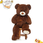 36 inch Big Teddy Bear Cute Giant Stuffed Animals Soft Plush Bear for Girlfriend & Kids