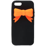Mybat Bow Skin Cover For Apple Iphone 5S 5 Retail Packaging Black