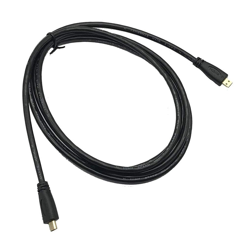 Seadream High Speed Micro Hdmi Male To Micro Hdmi Male Cable Micro Hdmi Type D Male To Male Cable Gold Plated Black 6Feet