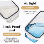 Food Storage Containers For Kitchen Organization 7 Pc