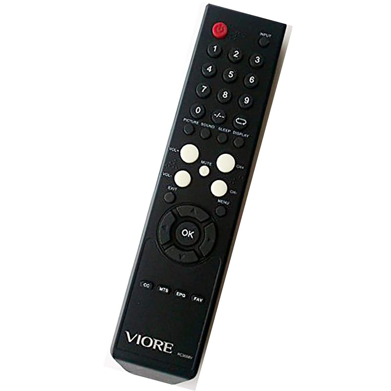 Rc3008V Remote Control For Viore Tvs