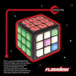 Flashing Cube Electronic Memory Brain Game