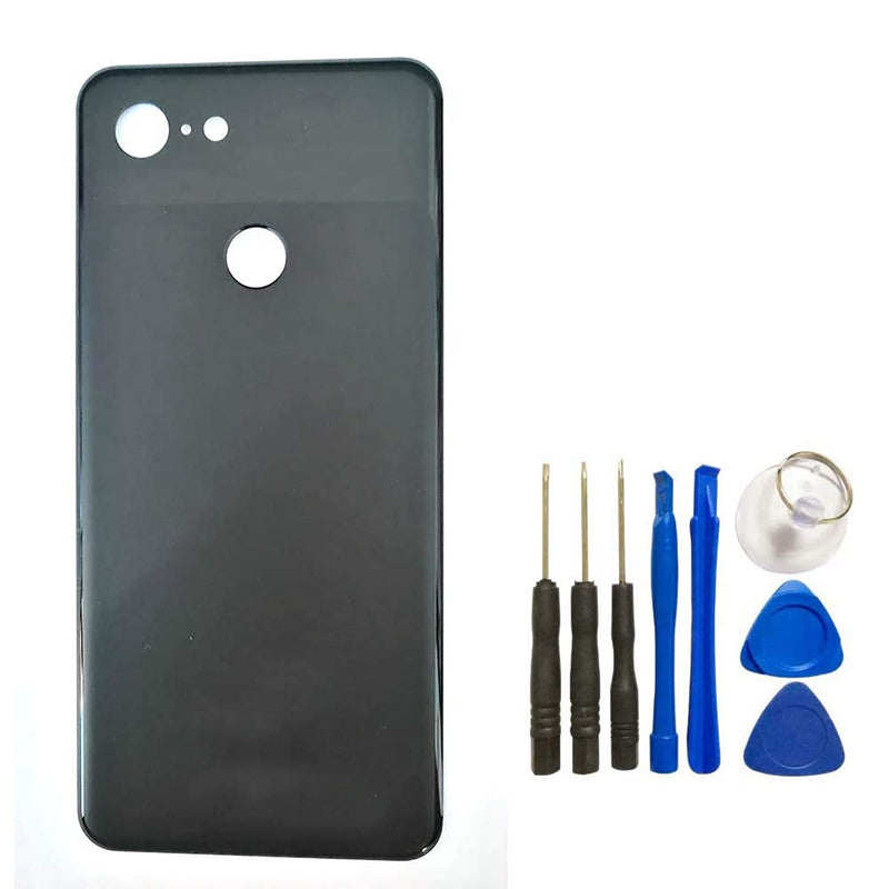 Battery Cover Back Glass Rear Door Housing Case Replacement For Google Pixel 3 Pixel3 G013A 5 5 Inch With Opening Tools Black