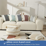 Braided Handwoven Casual Ottoman Pouf Cover