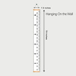 Baby Growth Chart Handing Ruler Wall Decor