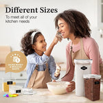 Food Storage Containers For Kitchen Organization 7 Pc