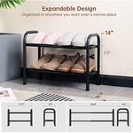 Adjustable Shoe Shelf Storage Organizer