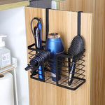 Bathroom Hair Styling Tools Organizer Basket for Hair Dryer, Flat Iron, Curling Wand