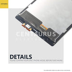 Centaurus Assembly Replacement For Asus Z580Ca Lcd Display Touch Screen Digitizer Compatible With Asus Zenpad S 8 0 Z580 Z580Ca Black