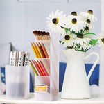 4 Pcs Desk Pencil Markers Cup Holder Storage Box Set