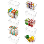 Food Storage Bins with Handle for Refrigerator