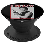 Star Wars Han Solo I Know Portrait Grip And Stand For Phones And Tablets