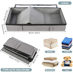 2 Pack Under Bed Storage Containers