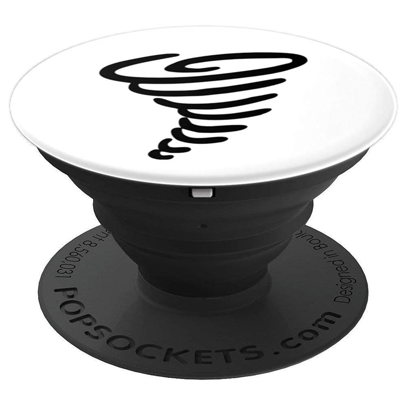 Tornado White Grip And Stand For Phones And Tablets