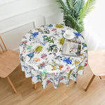 Table Cloth With Wrinkle Resistant For Kitchen Holiday