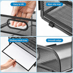 Mesh Desk File Organizer with Handle