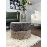 Traditional Cord Boho Pouffe For The Living Room