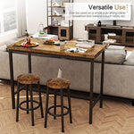 Modern Bar Table And Stools For 2