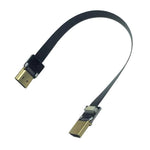20Cm Fpv Hdmi Cable Hdmi Slim Flat Cable Hdmi Type A Male To Hdmi Type A Male Fpv Cord For Red Bmcc Fs7 C300 Hdmi A A