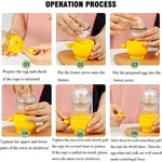 Portable Egg Scrambler Shaker