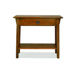 Leick Mission Hall Console Table Russet