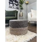 Traditional Cord Boho Pouffe For The Living Room