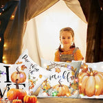 LED Fall Pumpkin Throw Pillow Covers Fall Decorations Thanksgiving for Home