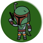 Star Wars Boba Fett Simple Cartoon Grip And Stand For Phones And Tablets