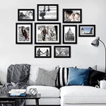 Wall Gallery Photo Frame for Tabletop Display and Wall Mounting Décor