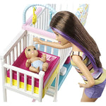 Skipper Doll Baby Doll Crib 10 Accessories