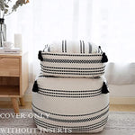 Braided Handwoven Casual Ottoman Pouf Cover