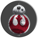 Star Wars Red Rebel Logo On Bb8 Portrait Grip And Stand For Phones And Tablets