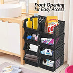 Plastic Stackable Storage Bins for Food