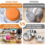 Stainless Steel Metal Bowls With Airtight Lids