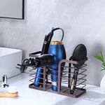 Bathroom Hair Styling Tools Organizer Basket for Hair Dryer, Flat Iron, Curling Wand