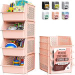 Plastic Stackable Storage Bins for Food