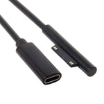 Dc 15V Type C Usb C Female To Surface Pro3 Pro4 Pro5 Pro6 Book Pro Charge Cable