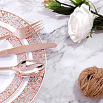 Disposable Dinnerware Set For Party Wedding Offices