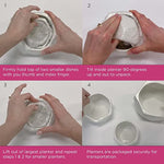 Geometric Ceramic Planters Bowls Shelf Decor Trinket Dish