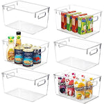 Food Storage Bins with Handle for Refrigerator