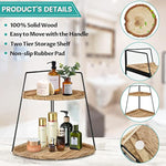Corner Storage Shelf Counter Standing Rack for Bathroom